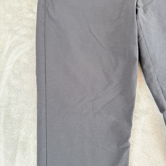 Eileen Fisher Pants Womens Medium 32x27‎ Black Crepe Stretch Workwear Minimalist - Picture 10 of 16